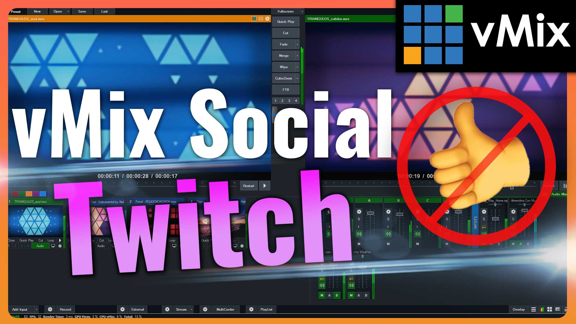 Cómo USAR vMix SOCIAL TWITCH + Por qué NO ES ÚTIL para Twitch + OPCIONES ALTERNATIVAS 👾 | Tutorial VMIX Español