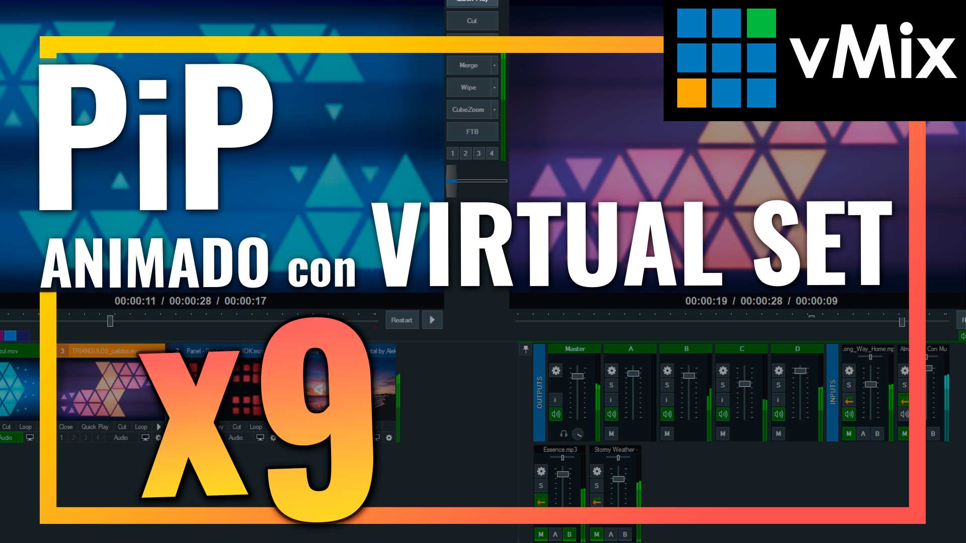 ⚡ ¿Quieres ANIMAR tus PiP con SET VIRTUAL en vMIX? ► Aprende cómo crear un set virtual para vMix de una manera rápida con H2R Layout ►► Conseguirás ANIMAR tus PiP de forma sencilla dando un toque casi mágico a tus directos