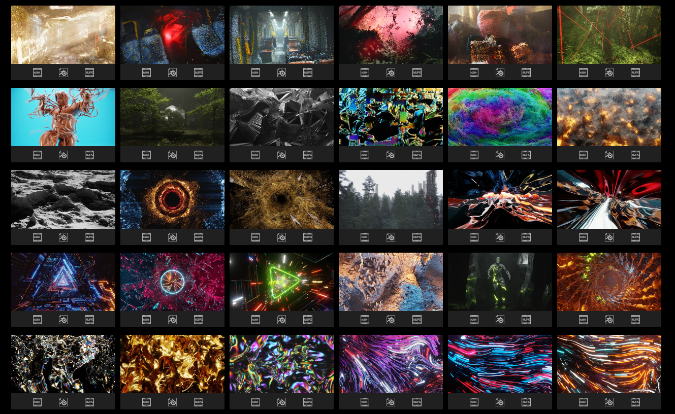 Loops VJ GRATIS para RESOLUME Ginés Romero 2024