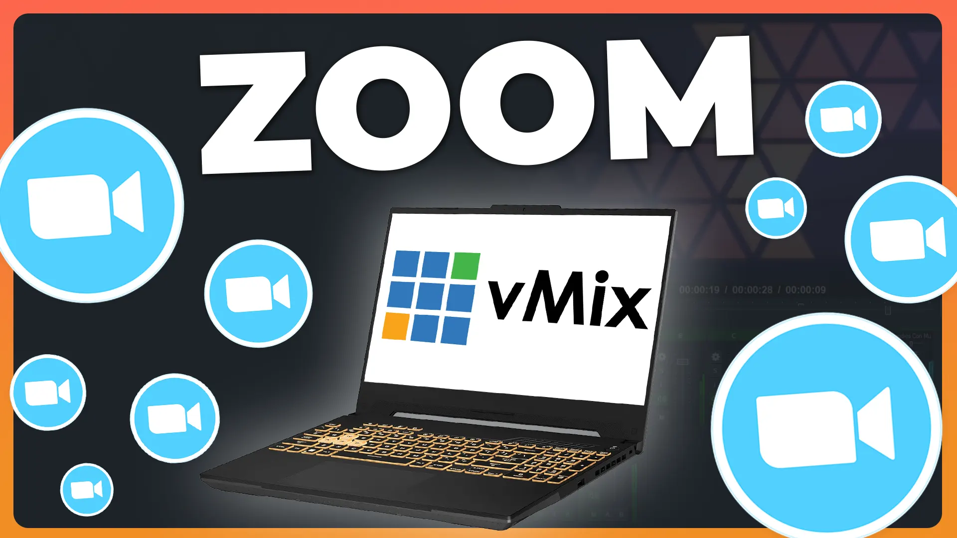 APRENDE cómo conectar llamadas de Zoom a vMix con retorno de video y audio