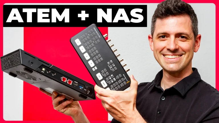 COMBO poderoso para STREAMING► ATEM + FLASHSTOR 6 asustor. VITAMINAS M.2 para Multistream con el switcher de video más popular (atem mini)